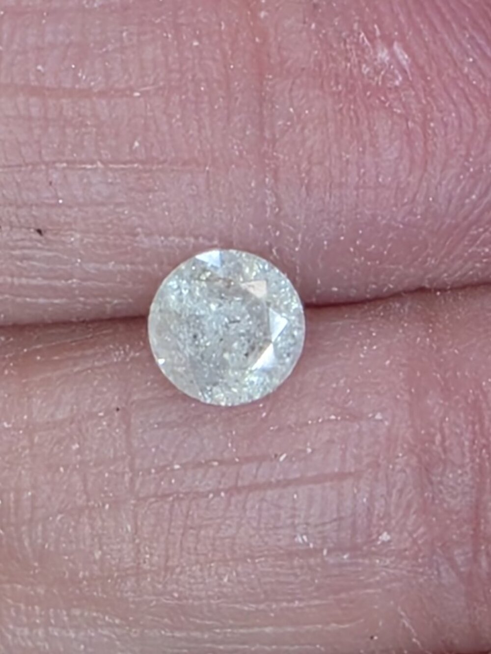 Beautiful .65 ct Natural Diamond Round Cut Loose Gemstone